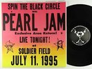 Pearl Jam - Spin The Black Circle: Live Soldier Field 2xLP - Vintage Vinyl VG++