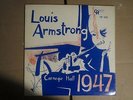 33RPM Connoisseur Rarities CR 520 Louis Armstrong, Carnegie Hall 1947 sharp E