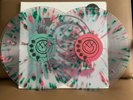 Blink 182 - Self Titled Vinyl LP Hot Topic Clear w/ Pink, Green Splatter, Etched