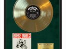 BÖHSE ONKELS ?BÖSE MENSCHEN BÖSE LIEDER GOLD VINYL RECORD FRAMED DISPLAY 43X53cm