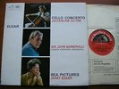 ASD 655 ELGAR: CELLO CONCERTO / SEA PICTURES   DU PRE / LSO / BARBIROLLI   NM