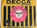 Rockabilly TUFF Guitar 45 WARNER MACK Too Bashful / Yes There's A DECCA dj hear