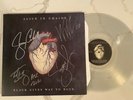 Alice in Chains Signed Autographed Black Gives Way to Blue Clear Vinyl MINT