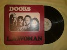 THE DOORS L A WOMAN LP (VG+) 1971 (BUTTERFLY LABEL YELLOW INNER SLEEVE )
