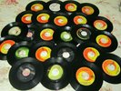 Box of Beatles Vinyl 45s-Mostly Lower Quality Plus Bonus Picture Sleeves