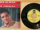 RAREST FRENCH SLEEVE EP ELVIS PRESLEY IT'S NOW OR NEVER