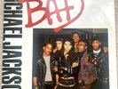 Original American 12” Limited Edition Version Red Vinyl Bad Micheal Jackson Epic