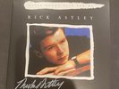 signed never gonna give you up (7” blue vinyl) autographed rick astley