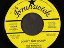 ARTISTICS: lonely old world / you left me BRUNSWICK 7
