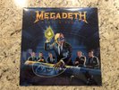 MEGADETH Rust In Peace Vinyl BLUE TRANSLUCENT SEALED RECORD  Free shipping