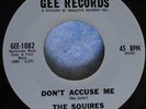 THE SQUIRES - DON'T ACCUSE ME - GEE - RARE ORIGINAL NORTHERN SOUL