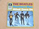 Single Beatles Nowhere Man Odeon O23171 Mono 03.03.1966 Rückseite Lippenstift