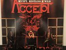ACCEPT. RESTLESS & WILD LP. 1983 Portrait Records BFR-39213 Heavy Metal- Rock.