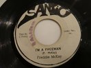 Freddie McKay/Leonard Santic All Stars I'm A Freeman Free Man 45 RARE '73 REGGAE