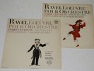 Ravel Orchestral Works Part 1 & 2 Andre Cluytens EMI Stereo 2 LP ASDF CVB NM