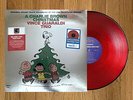 RED VINYL----  VINCE GUARALDI A Charlie Brown Christmas EXCLUSIVE LP RECORD 0903