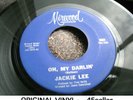 JACKIE LEE 'Oh My Darlin' VG++ H stamped ORIGINAL Northern Soul 45