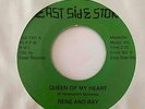 Lowrider Oldies 45 RENE & RAY Queen Of My Heart / ROSIE & RON Bring Me Happiness