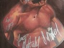 Autographed metallica jump in the fire shaped picture vinyl 89 fullband newstead