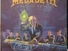 Megadeth Rust In Peace LP Capitol 91935 Original 1990 1st UK RARE Metal VG+/EX