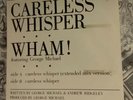 GEORGE MICHAEL WHAM CARELESS WHISPER JAPAN 7 INCH PROMO Vinyl very rare