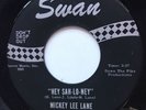 Northern Soul Mickey Lee Lane 45 Hey Sah Lo Ney Swan Lbl.