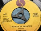 RAMONES: I Wanna Be Sedated/I Don't Want You. Super RARE 1978 Swedish 45 PUNK