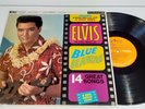Elvis' Blue Hawaii large orange MONO soundtrack album RD 27238 RARE VG++/EX