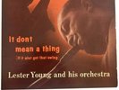 LESTER YOUNG & HIS ORCHESTRA It Don't Mean A Thing LP