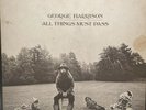 GEORGE HARRISON ALL THINGS MUST PASS 3 LP VINYL ALBUM APPLE STCH 639 With Poster