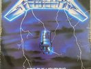 Heavy Metal Vinyl - Metallica - Ride the Lightning -  LP 1984 UK VG/G