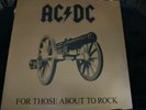 AC/DC For Those About To Rock 1981 Vinyl LP Gatefold Near Mint SD1111