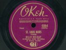 78tk-Jazz-OKEH 6064-Billie Holiday-(St. Louis Blues/Loveless Love)