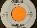 THE HARRIS BROTHERS  SUMMER'S GONE  CRESTLINE 2002 OBSCURE HAUNTING RARE 45 HEAR