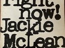 Jackie McLean Right Now  rare mono vinyl first pressing VG++