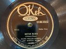 Okeh 8711 BLIND WILLIE DUNN GIN BOTTLE 4 Guitar Blues - BLUES 78rpm 1929 E+