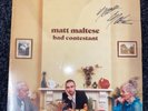 Matt Maltese - Bad Contestant SIGNED LP Vinyl Record