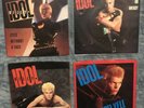 Billy Idol 7” Vinyl 45s Lot