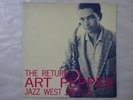 Art Pepper The Return Of Art Pepper Jazz West GXF 3127(M) Japan   LP