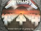 LP VINYL METALLICA MASTER OF PUPPETS 1ST PRESS LIMITED EDITION PICTURE DISC NM