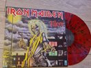 Iron Maiden Killers Czechoslovakian Pressing Globus Red Splatter Very Rare Lp...