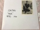 the smiths ASK 12” white label test pressing  with CARTEL POSTER