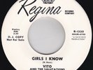 Soul / Doo Wop--Vito And The Salutations--Girls I Know