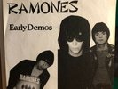 THE RAMONES EARLY DEMOS Rare 45 PIC SLV Punk CBGB BOWERY Green Vinyl