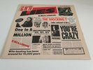 GUNS N ROSES Lies orig 1st press vinyl LP NM/EX+ & printed withdrawn inner