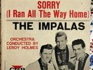 DOO WOP 45 CUB EP CX5000 (COVER+RECORD) IMPALAS SORRY (I RAN ALL THE WAY HOME) 