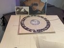 JOHN LENNON Imagine APPLE LP Shrink w/ Rare Song STICKER Beatles poster postcard