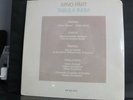 ARVO PART, TABULA RASA - SEALED ECM LP ECM 1275 KREMER JARRETT SONDECKIS