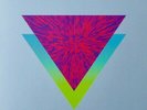 Ltd Edition Silver/Red Swirl Vinyl LP Album  GOAT  Commune  MINT + Download Card