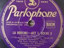 Rare vintage Joseph Schmidt (tenor) 15 shellac records 78 RPM; Parlophone; VG+
